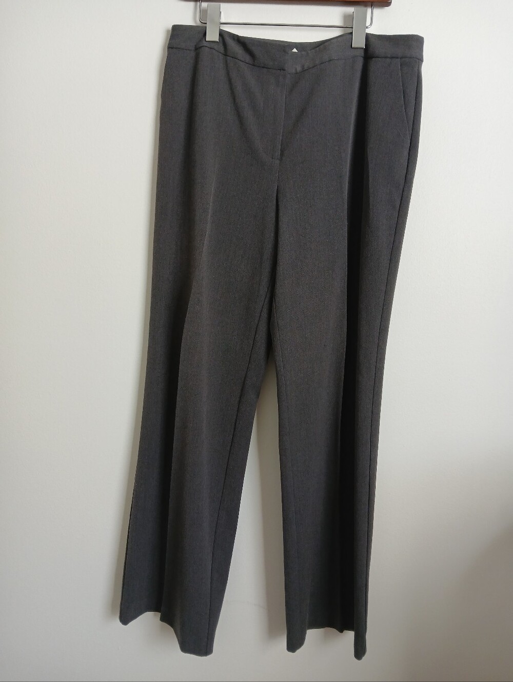 Sigrid Olsen Gray Slacks Size 12 Pockets